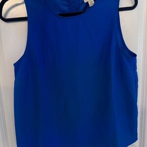 J. Crew Vibrant Blue Tank Top